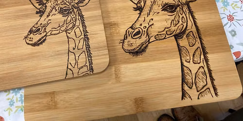 Pyrography Workshop - the art of drawing with fire on Sunday 28th June, 2026 10am - 12.30pm
