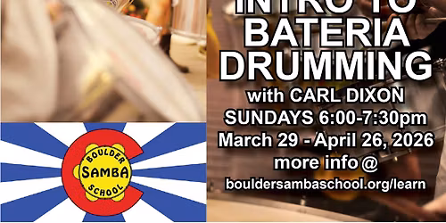 Bateria Percussion Intro Class (Spring 2026)