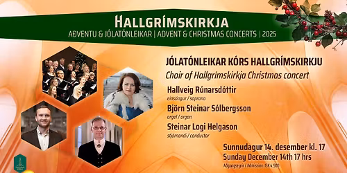 J\u00d3LAT\u00d3NLEIKAR K\u00d3RS HALLGR\u00cdMSKIRKJU