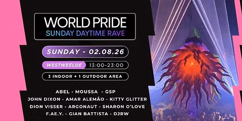 World Pride Sunday Daytime Rave