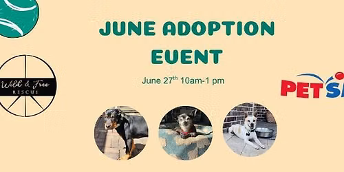 June Adoption Event- Petsmart