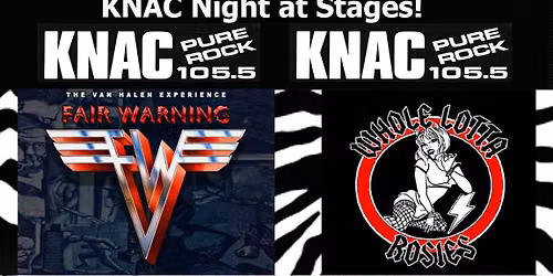 KNAC NIGHT w\/FAIR WARNING-WHOLE LOTTA ROSIES