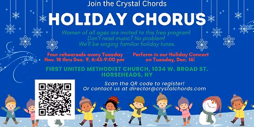 Crystal Chords Holiday Chorus