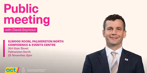 Public Meeting - Palmerston North