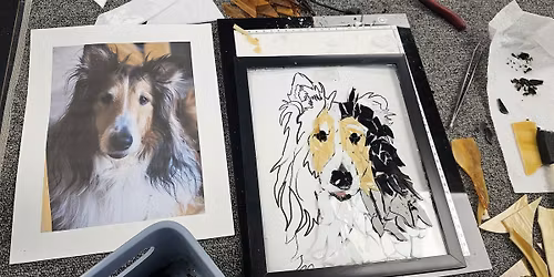 Pets Stained Glass Mosaic