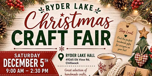 Ryder Lake Christmas Craft Fair