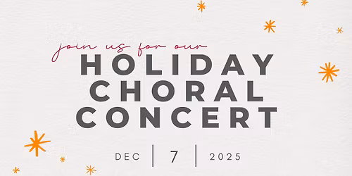 UTS Holiday Choral Concert \ud83c\udfb6
