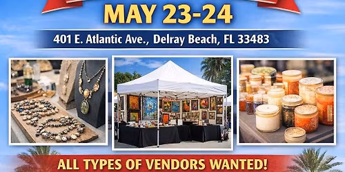 DOWNTOWN DELRAY BEACH CRAFT FESTIVAL