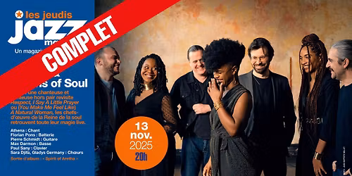 \u2605 Les Concerts Jazz Magazine #119 \u2022 Hommage \u00e0 Aretha Franklin par Athena \u2605