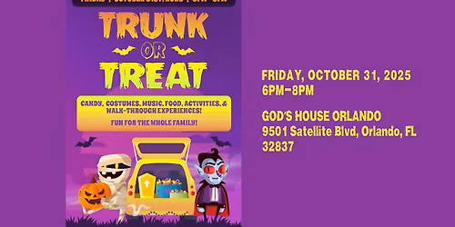 Trunk or Treat at God\u2019s House Orlando