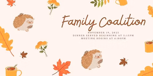 November MCISD Early Childhood Family Coalition Meeting