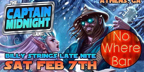 Captain Midnight Band ATHENS BILLY STRINGS LATE NITE