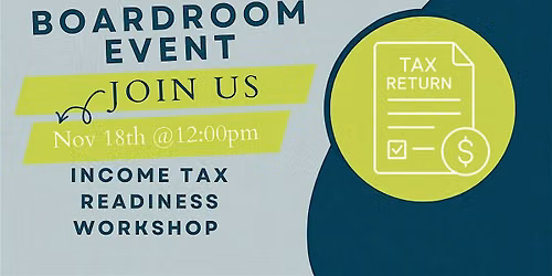 TAX READY: A Tax Prep Workshop for Business Owners