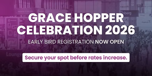 Grace Hopper Celebration 2026