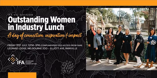 IFA VIC Division | Outstanding Women in Industry Lunch