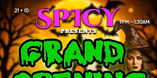 \ud83c\udf83 Boo-tiful SALSA  Fri. & Sat.\u203c\ufe0f\ud83c\udf83\u2764\ufe0f\ud83d\udd25With SPICY\u2019S Very Best Latin DJs\u203c\ufe0f