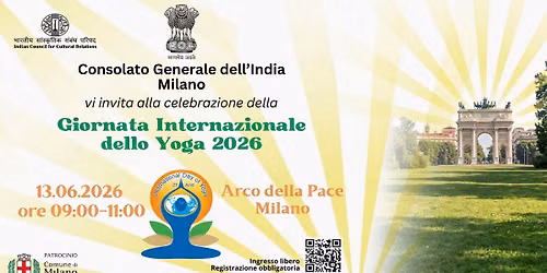 Pratica Yoga gratuita all\u2019Arco della Pace - Giornata Internazionale dello Yoga 2026