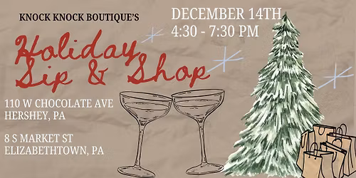 Holiday Sip & Shop