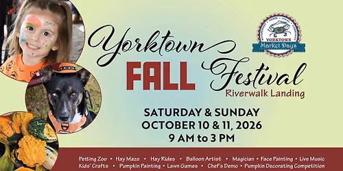 Yorktown Market Days - Fall Festival