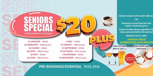 Seniors DAY Special at the Pinjarra Trots