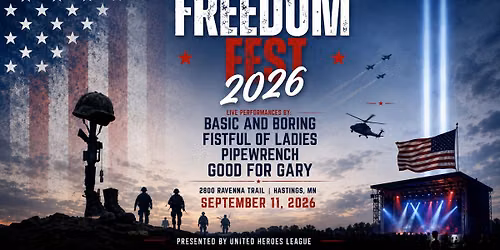 SAVE THE DATE FOR FREEDOM FEST 2026