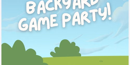 Backyard Game Party