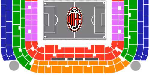 AC Milan vs AS Roma at San Siro - Milan