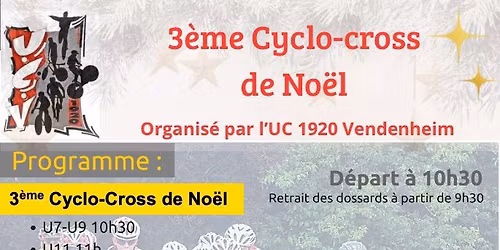 3\u00e8me Cyclo-cross de No\u00ebl et 2\u00e8me Cyclo-cross \u00e0 l'Am\u00e9ricaine