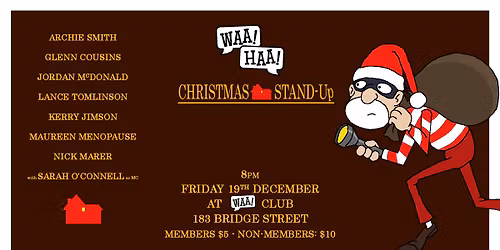 WAA! HAA! Christmas Stand-Up
