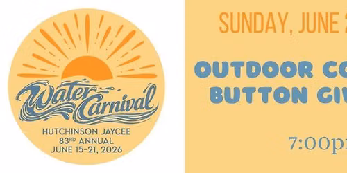 Outdoor Concert and Button Giveaway
