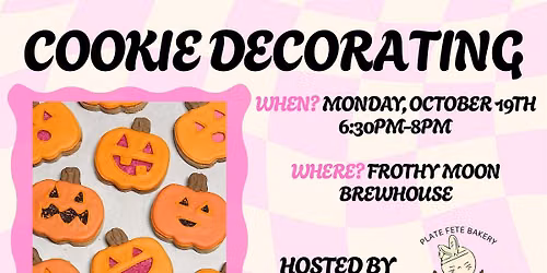 Cookie Decorating with Plate Fete Bakery
