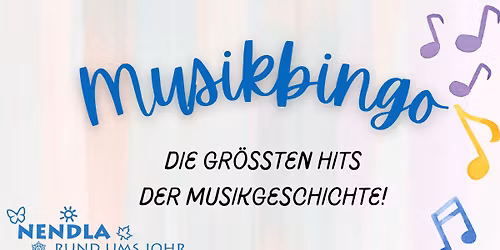 Musikbingo - die gr\u00f6ssten Hits der Musikgeschichte!