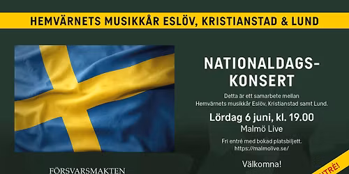 Nationaldagskonsert - Malm\u00f6 Live