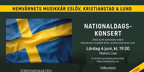 Nationaldagskonsert - Malm\u00f6 Live