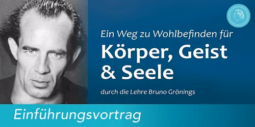 Sarbrücken-Einführungsvortrag: Ein Weg zur Gesundheit von Körper und Seele