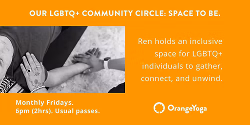 Our LGBTQ+ Community Circle: Space to Be with Ren Collier-Smith