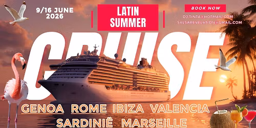 Latin Summer CRUISE | 9-16 JUNE 2026