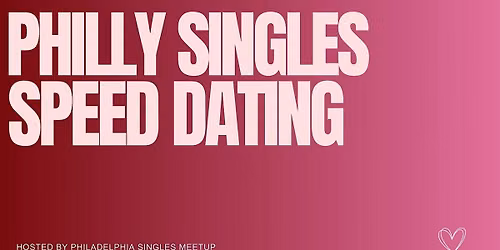 Philadelphia Singles Speed Dating (40s-50s)