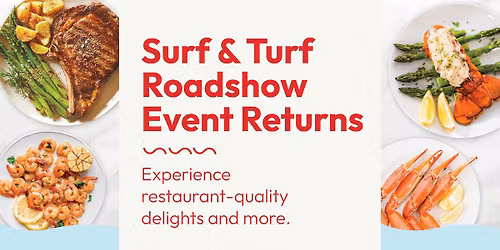 Seafood Roadshow - Surf & Turf