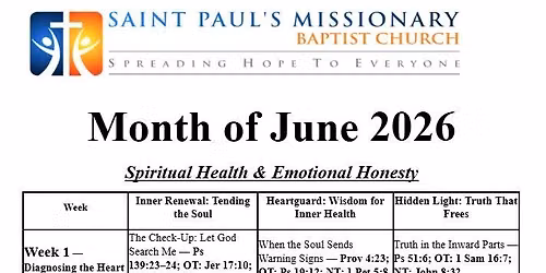 Spiritual Health & Emotional Honesty