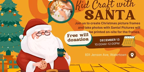 Kid Craft with Santa