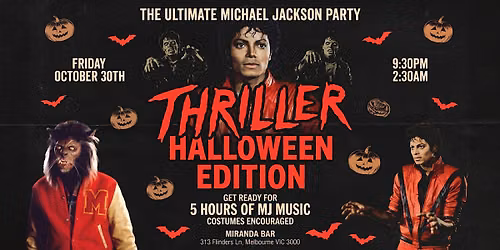 Michael Jackson Halloween Party \u2014 The Thriller Experience