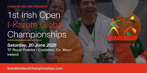 1st Irish Open I-Karate Global Championships