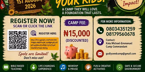 Godly Seed Camp'26