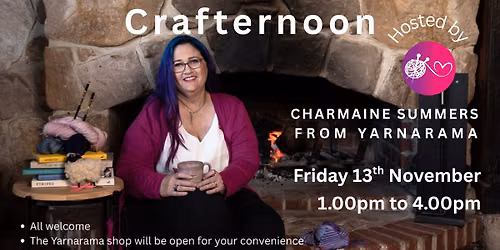 Yarnarama Crafternoon November