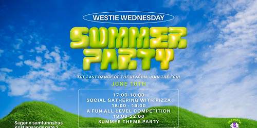 Westie Wednesday Summer Party \u2600\ufe0f