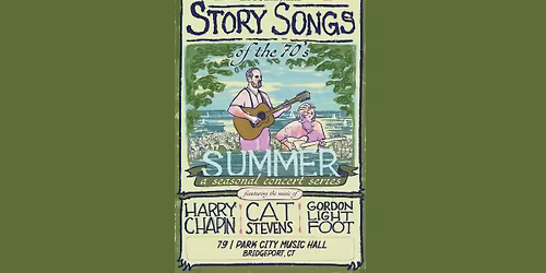  Story Songs of the 70s performed by Tom DiMenna: Gordon Lightfoot, Cat Stevens, and Harry Chapin