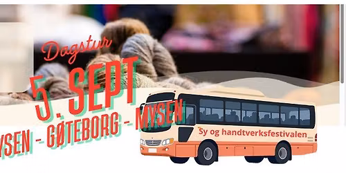 BUSSTUR SY & HANTVERKSFESTIVALEN G\u00d8TEBORG 2026