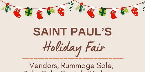 St. Paul's Holiday Fair