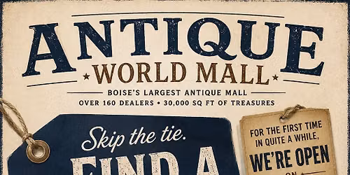 Father's Day Mini Event at Antique World Mall